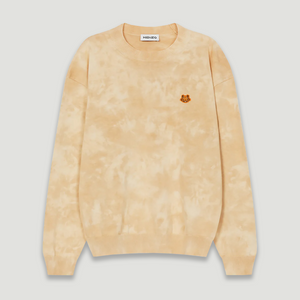 Kenzo Men's Crest Tie-Dyed Jumper Sweater