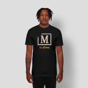 MDB Clearance Men's "M" Swirl Embroidered Logo T-Shirt