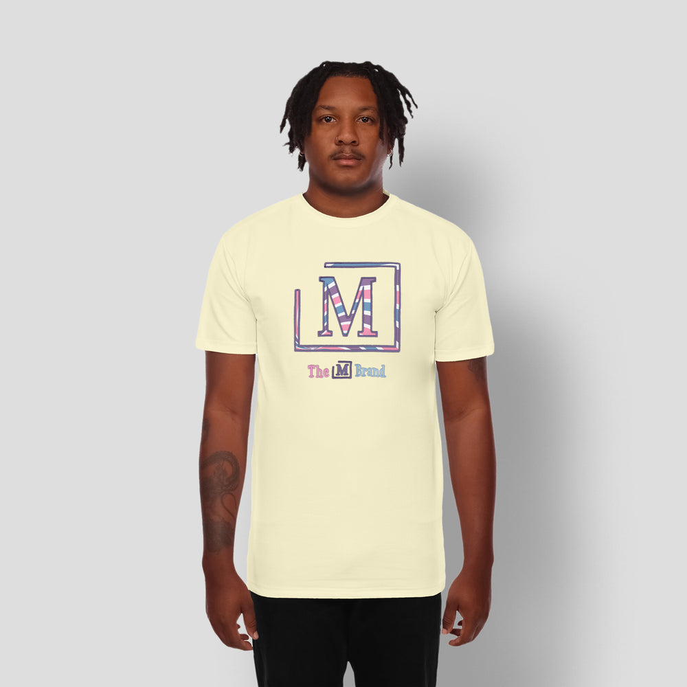 MDB Clearance Men's "M" Swirl Embroidered Logo T-Shirt
