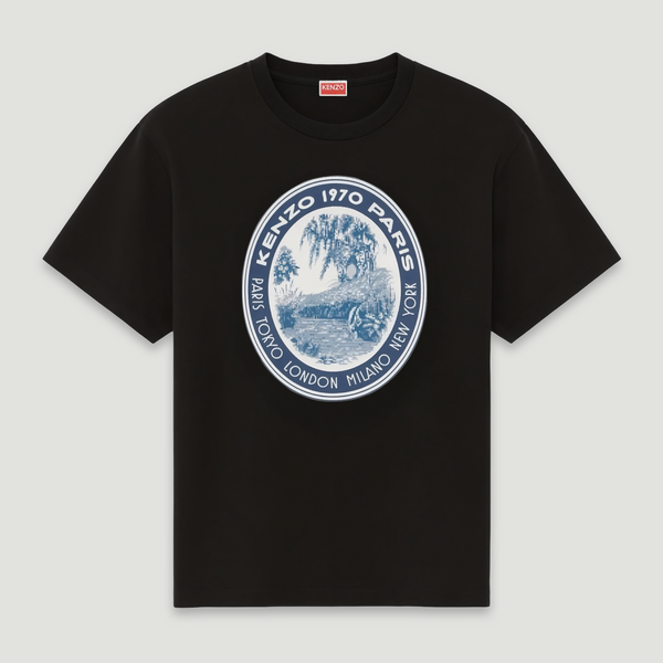 Kenzo Men's Tiger Patch Oversize T-Shirt