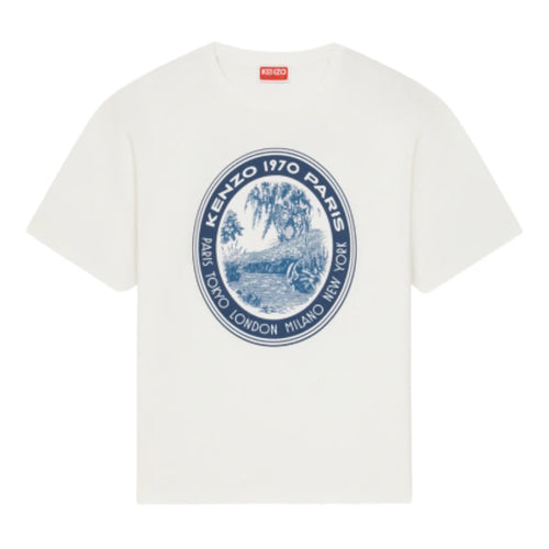 Kenzo Men's Tiger Patch Oversize T-Shirt