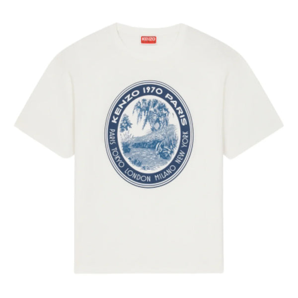 Kenzo Men's Tiger Patch Oversize T-Shirt