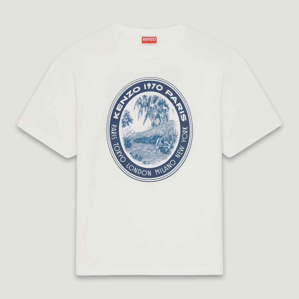 Kenzo Men's Tiger Patch Oversize T-Shirt