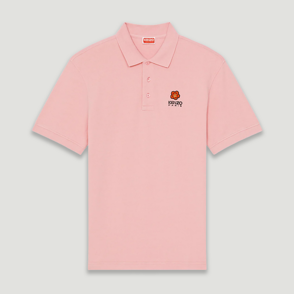 Kenzo Paris Men's 'Boke Flower' Crest Polo Shirt