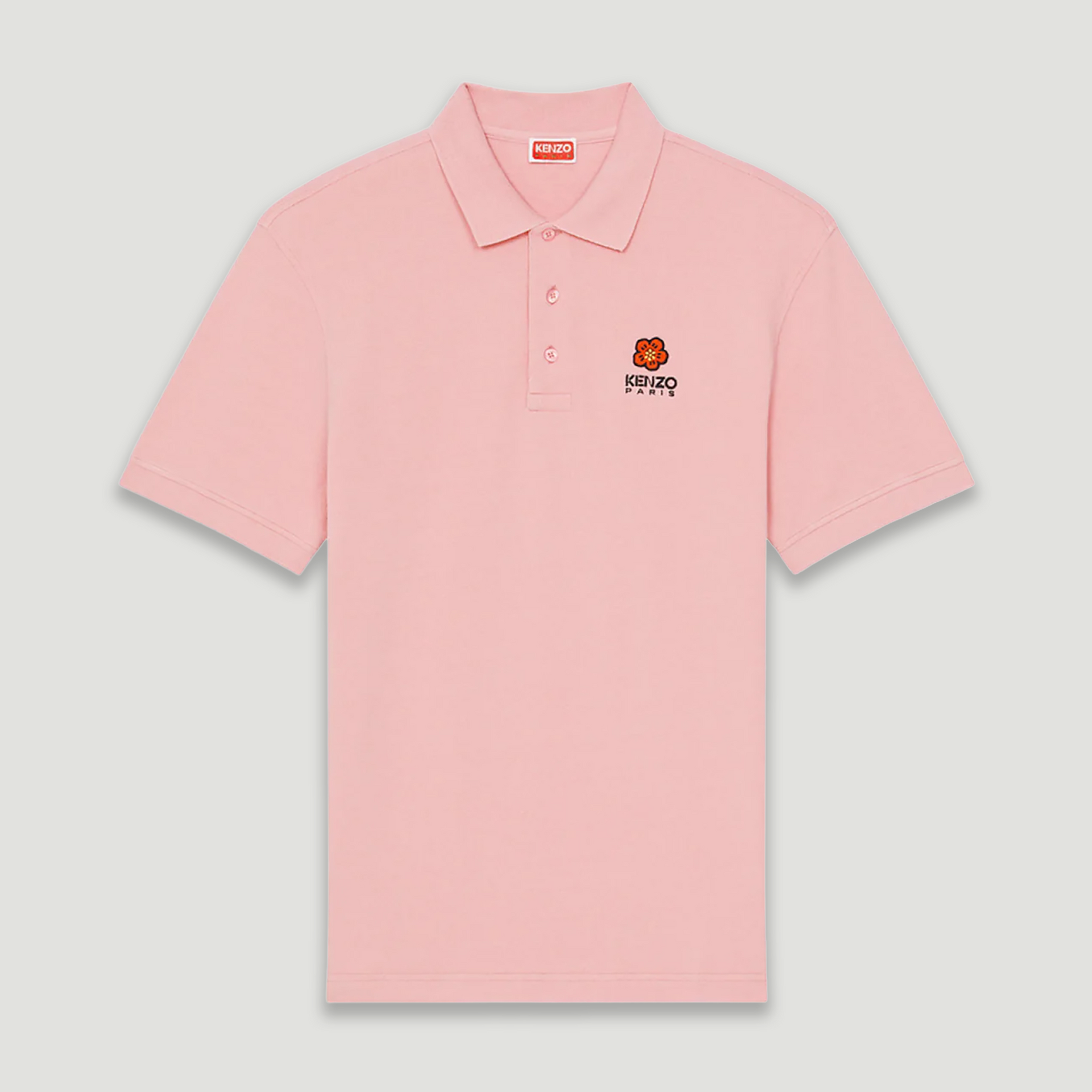 Kenzo Paris Men's 'Boke Flower' Crest Polo Shirt