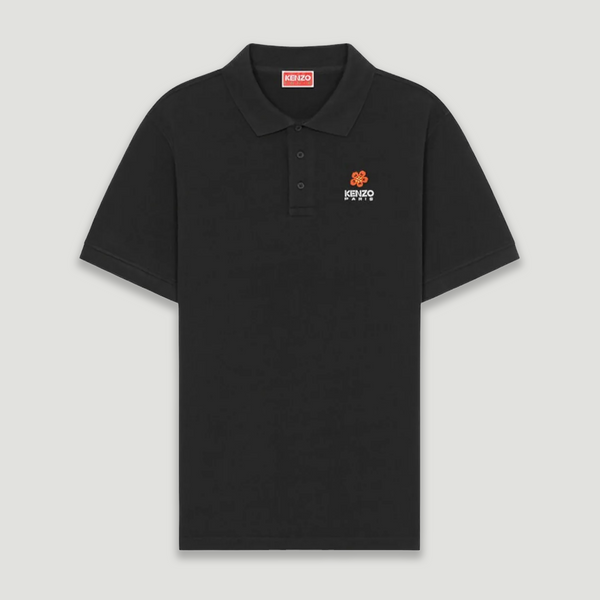 Kenzo Paris Men's 'Boke Flower' Crest Polo Shirt