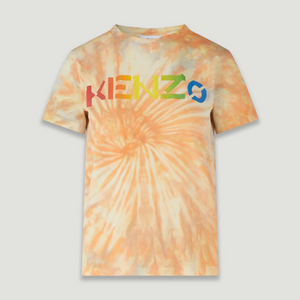 Kenzo Men's Tie Dye Logo Relaxed T-Shirt