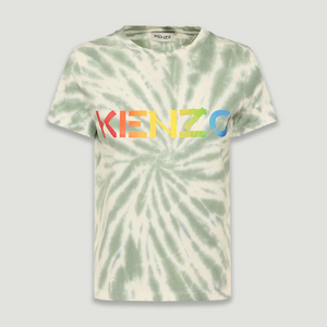 Kenzo Men's Tie Dye Logo Relaxed T-Shirt