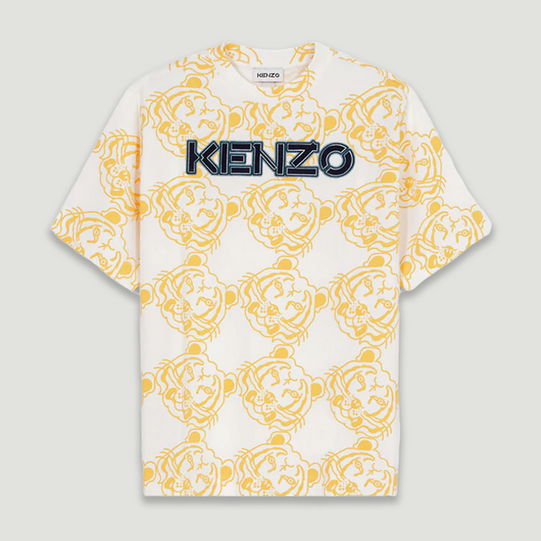 Kenzo Men's 'Year of The Tiger' Logo Oversize T-Shirt