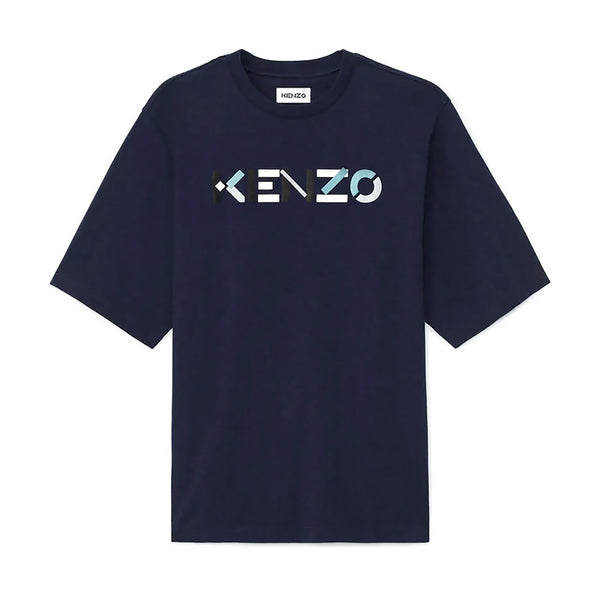 Kenzo Men's Multicolor Logo Skate T-Shirt