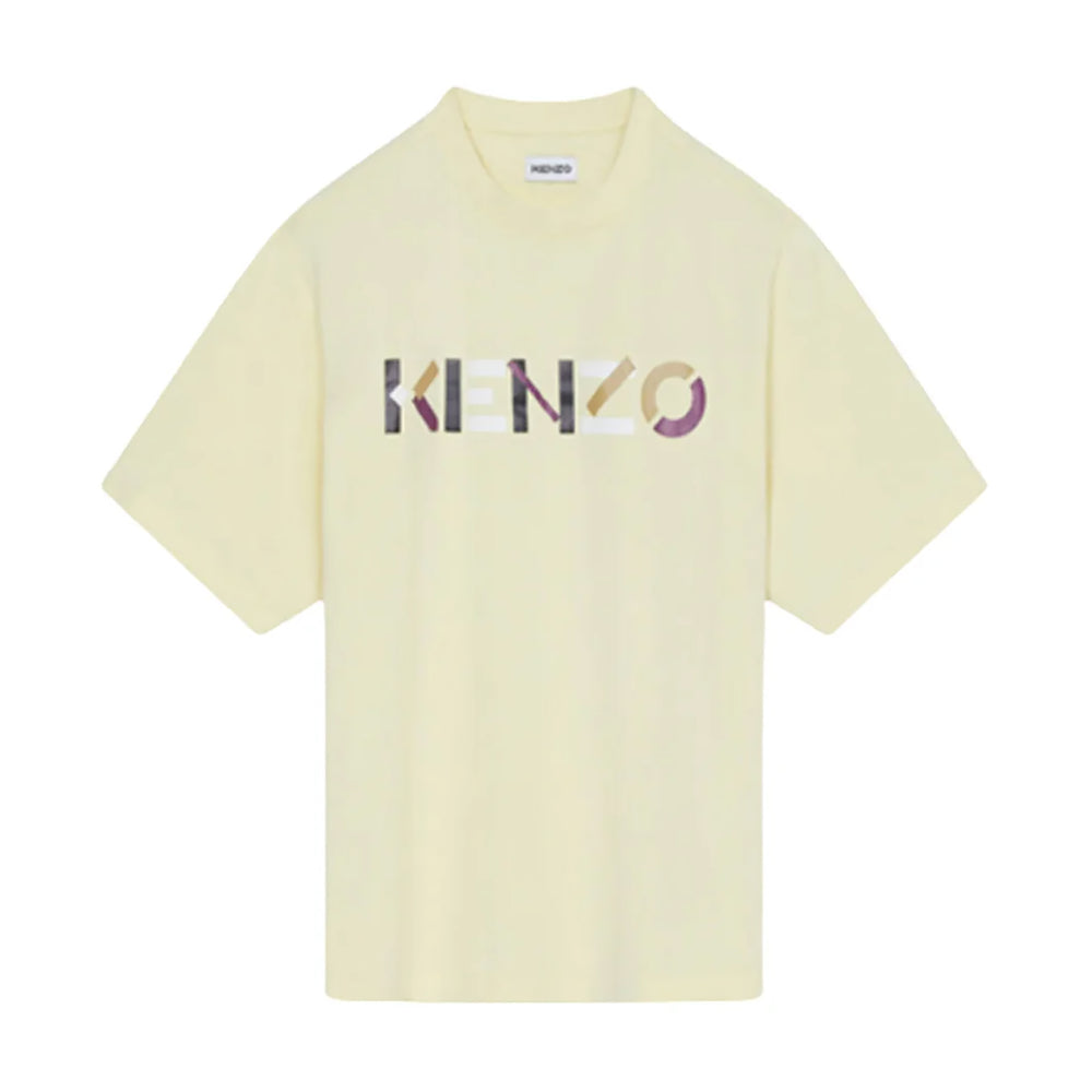 Kenzo Men's Multicolored Logo Oversize T-Shirt