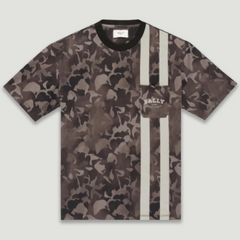Bally Men's Organic Cotton Camouflage T-Shirt