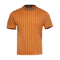 MCM Men's Visetos Print T-Shirt in Organic Cotton