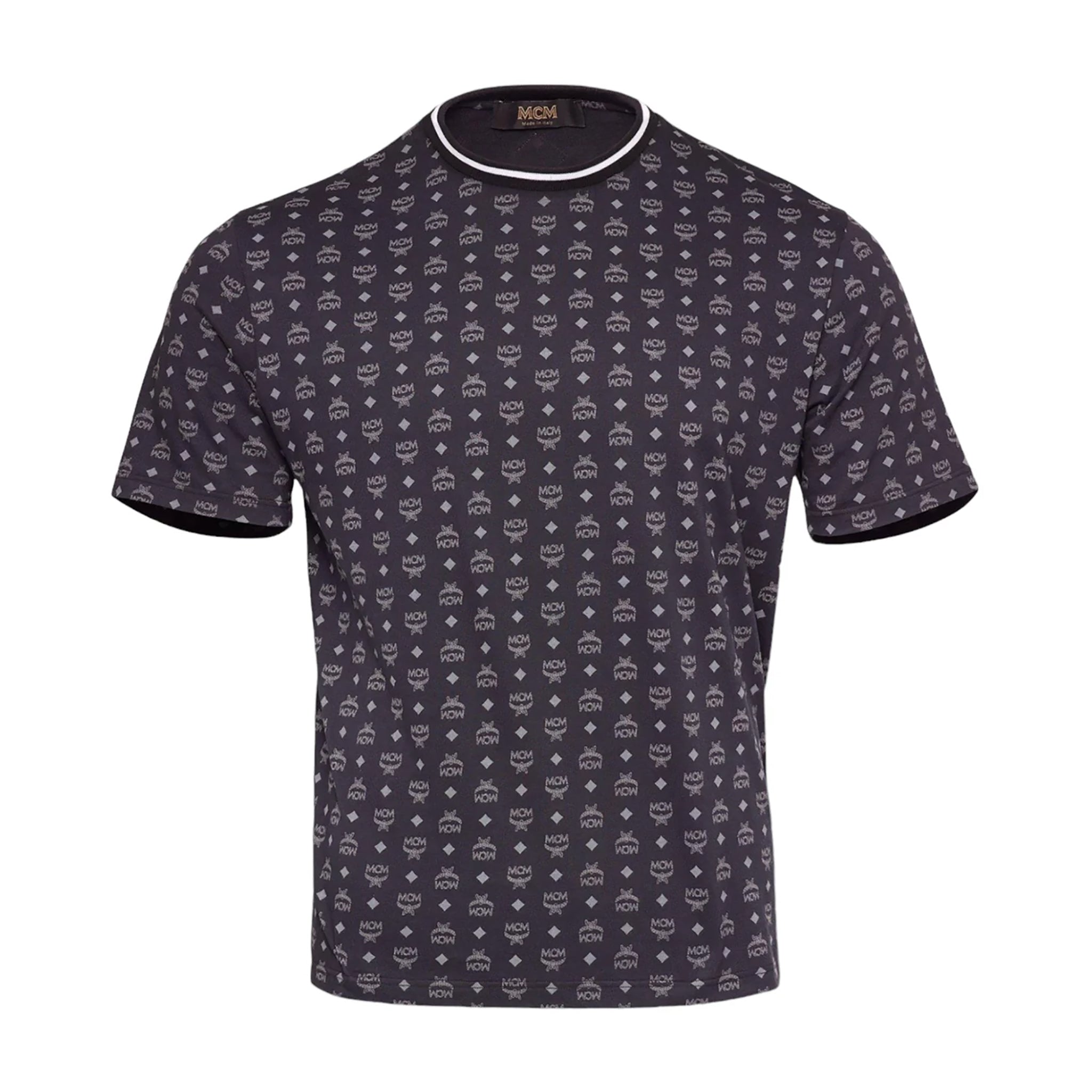MCM Men's Visetos Print T-Shirt in Organic Cotton