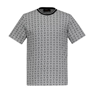 MCM Men's Visetos Print T-Shirt in Organic Cotton