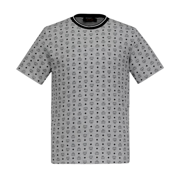 MCM Men's Visetos Print T-Shirt in Organic Cotton