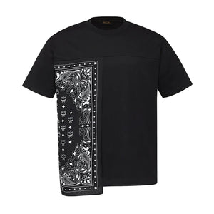 MCM Men's Bandana T-Shirt in Organic Cotton
