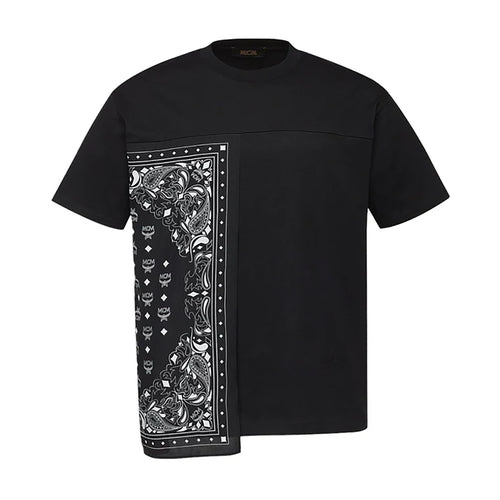 MCM Men's Bandana T-Shirt in Organic Cotton