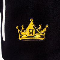 MDB Brand Men's Varsity Letterman Jacket V2 - Black