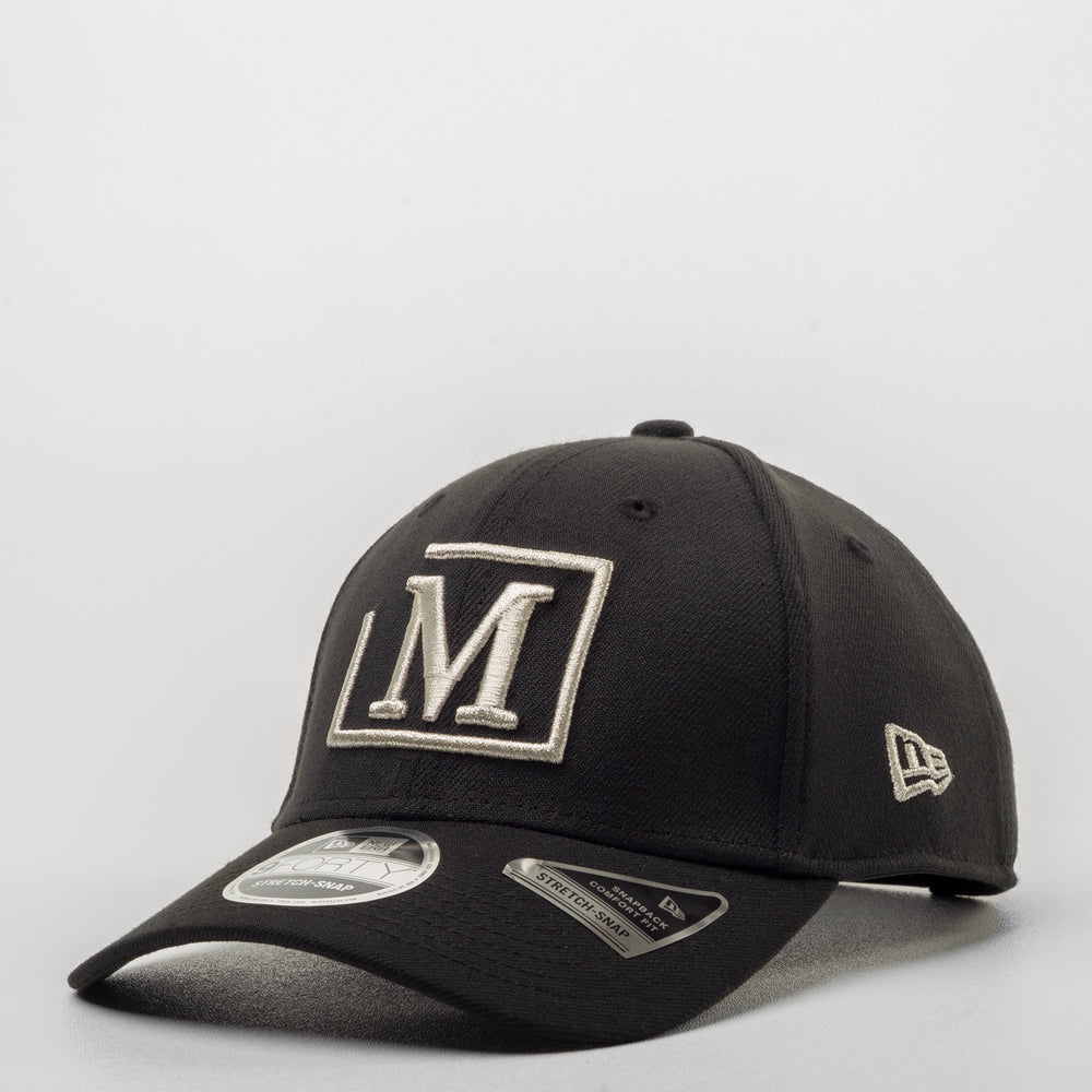 MDB Brand 9FORTY Embroidered "M" Stretch Snapback Baseball Cap