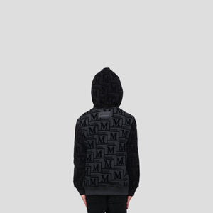 MDB Couture Kids French Terry Monogram Hoodie Sweatshirt