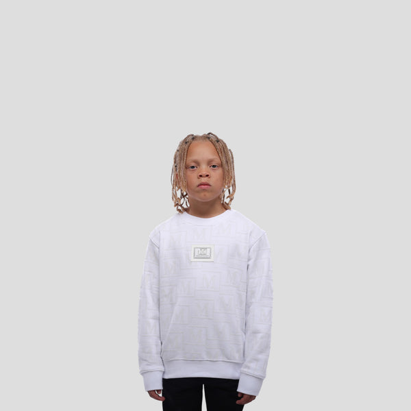 MDB Couture Kids Monogram Crewneck Sweatshirt