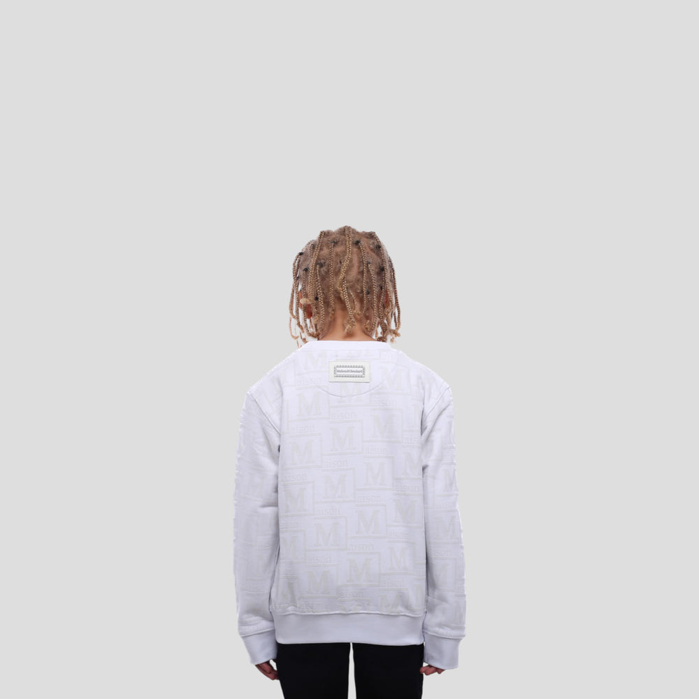 MDB Couture Kids Monogram Crewneck Sweatshirt
