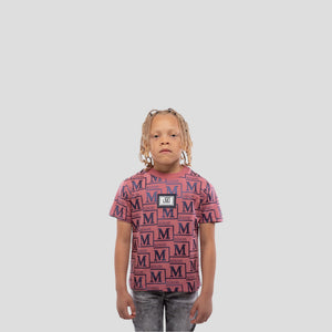 MDB Couture Kids Metallic Monogram T-Shirt