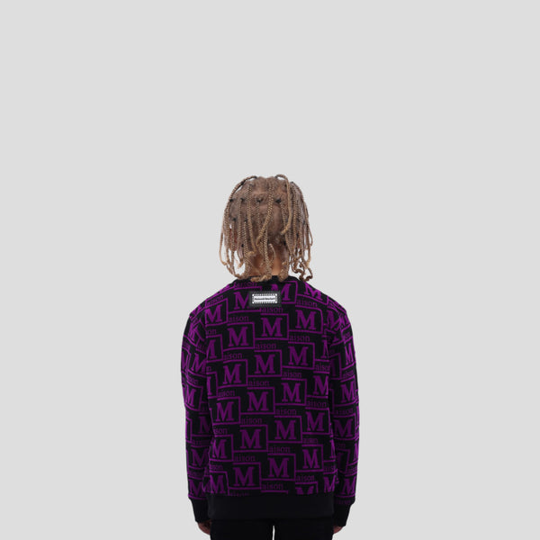 MDB Couture Kids Monogram Crewneck Sweatshirt