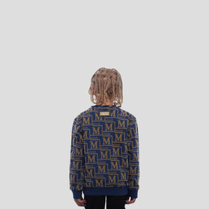 MDB Couture Kids Monogram Crewneck Sweatshirt