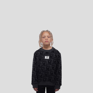MDB Couture Kids Monogram Crewneck Sweatshirt