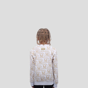 MDB Couture Kids Monogram Crewneck Sweatshirt