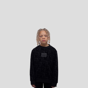MDB Couture Kids Monogram Crewneck Sweatshirt