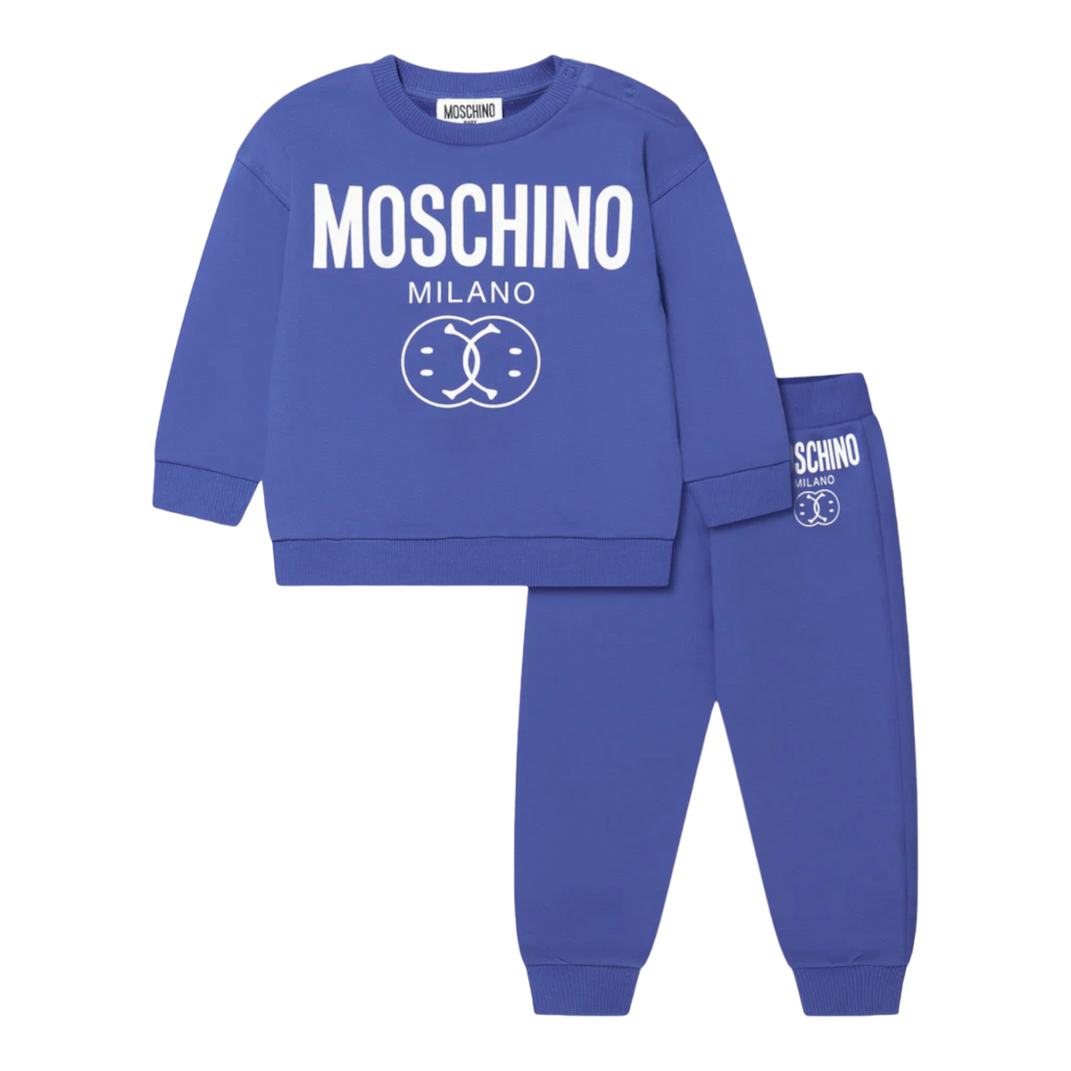 Moschino Baby s Milano Double Smiley Sweatsuit Maison d Bouchard