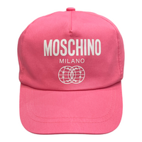 Moschino Kid's Double Smiley Adjustable Cap