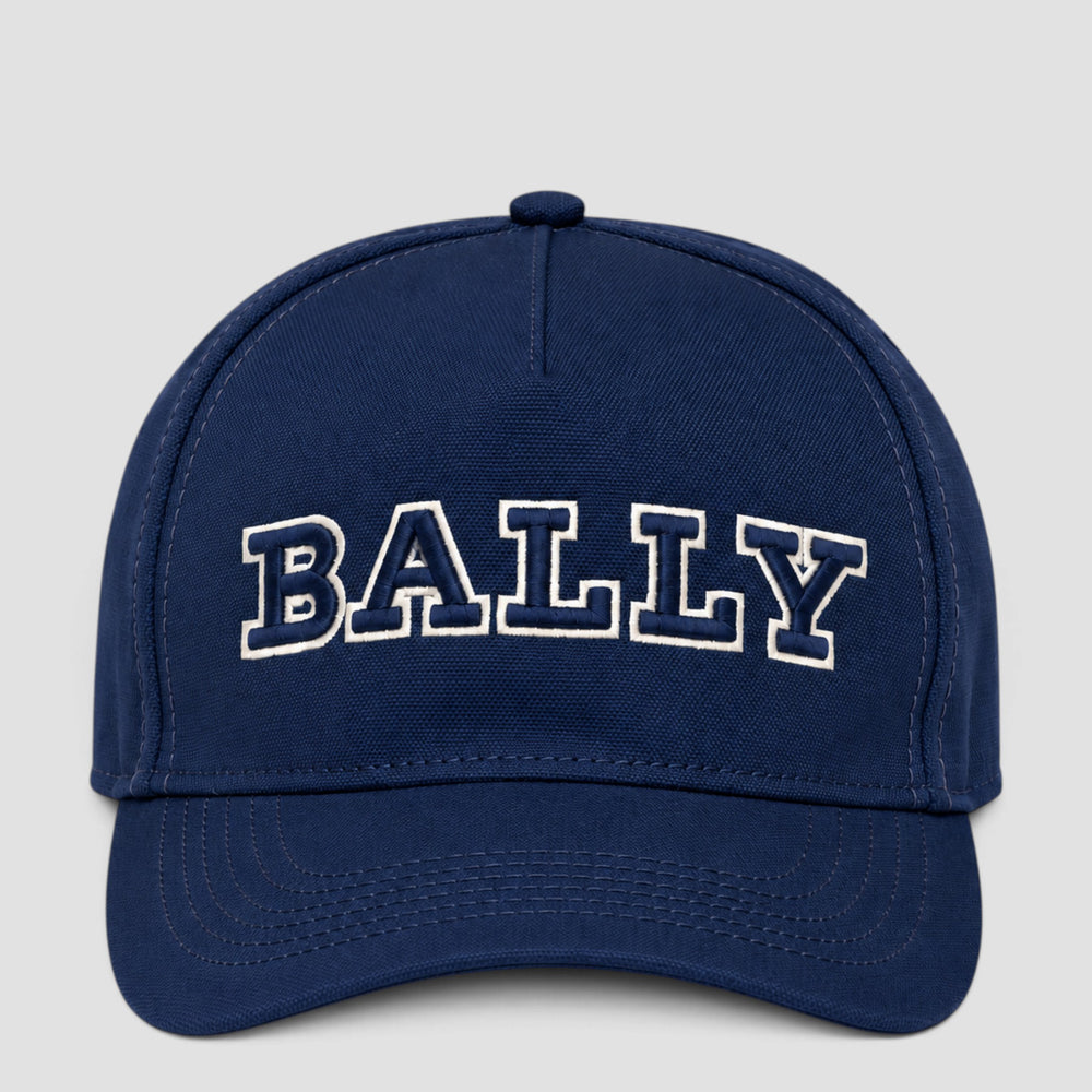 Bally Men's Embroidered Logo Baseball Cap