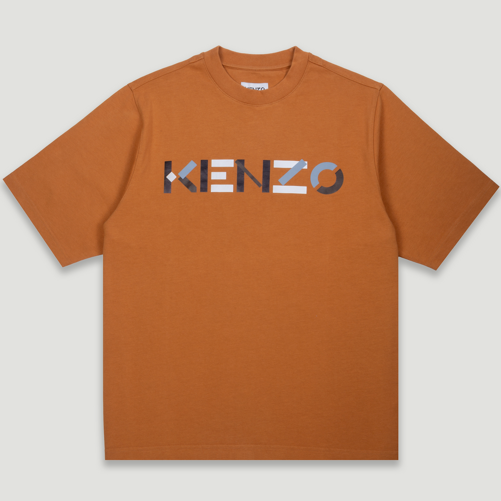 Kenzo Men's Multicolored Logo Oversize T-Shirt
