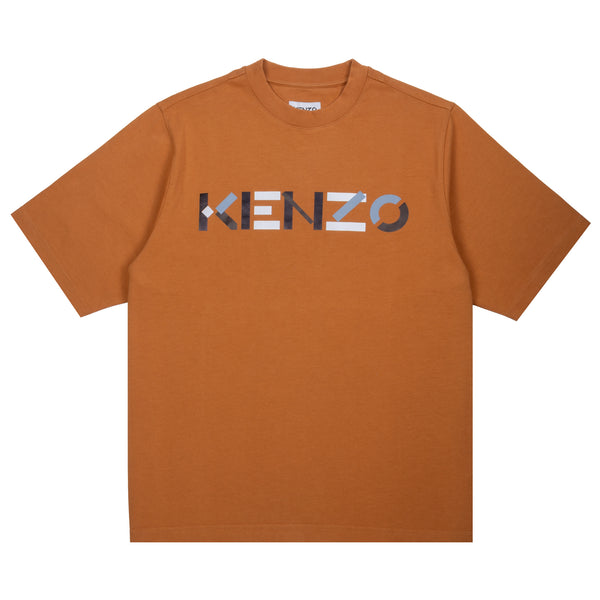 Kenzo Men's Multicolored Logo Oversize T-Shirt