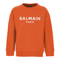 Balmain Kid's Paris Logo Sweatshirt