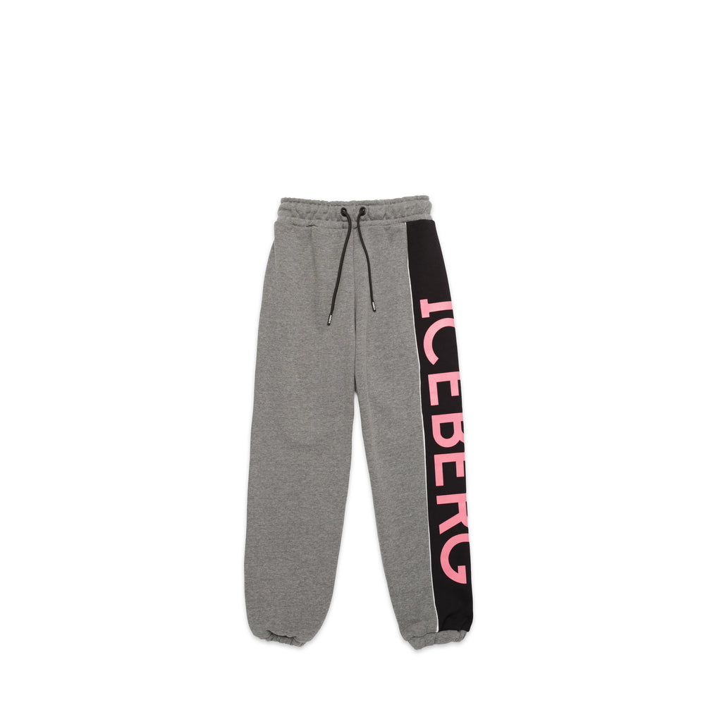 Iceberg Kids Color Block Side Logo Sweatpants