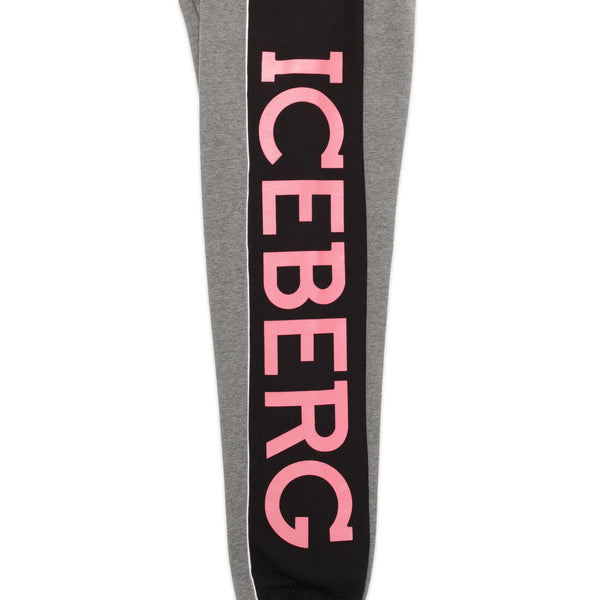 Iceberg Kids Color Block Side Logo Sweatpants