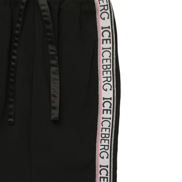 Iceberg Kids Girl's Side Tape Logo Sweatpants