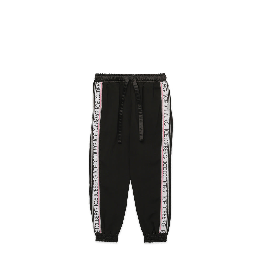 Iceberg Kids Girl's Side Tape Logo Sweatpants