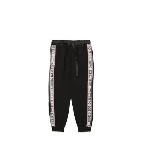 Iceberg Kids Girl's Side Tape Logo Sweatpants
