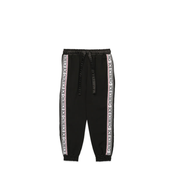 Iceberg Kids Girl's Side Tape Logo Sweatpants