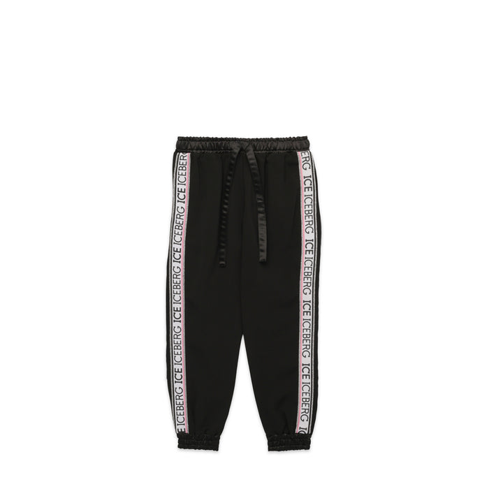 Iceberg Kids Girl's Side Tape Logo Sweatpants