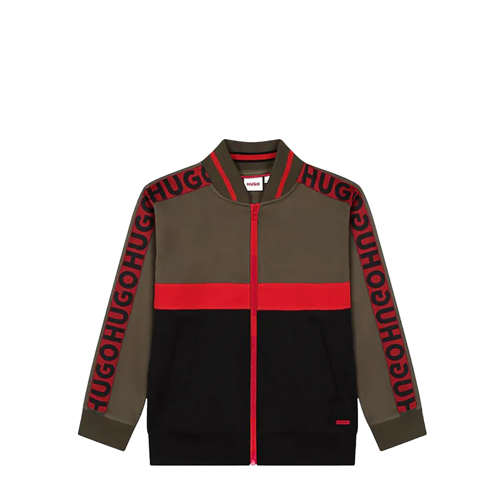 HUGO by Hugo Boss Kids Piqué Logo Track Jacket
