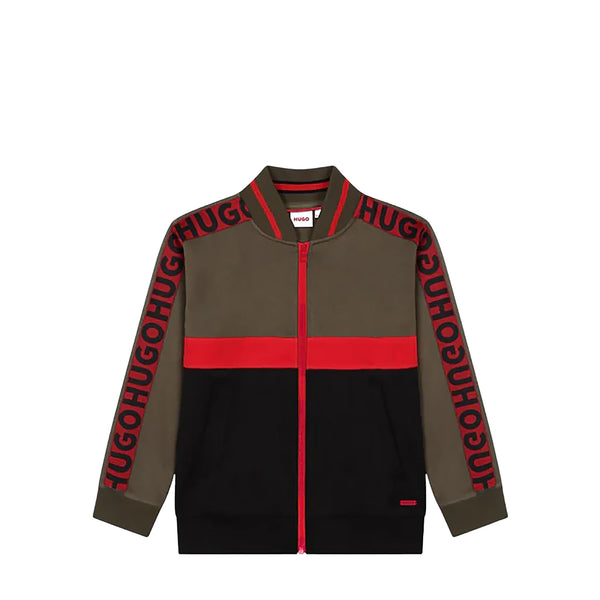 HUGO by Hugo Boss Kids Piqué Logo Track Jacket