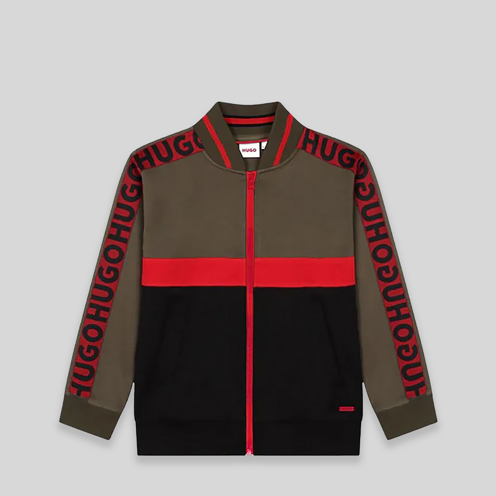 HUGO by Hugo Boss Kids Piqué Logo Track Jacket
