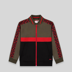 HUGO by Hugo Boss Kids Piqué Logo Track Jacket